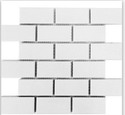Roca CC Mosaics Brick Snow White Bright